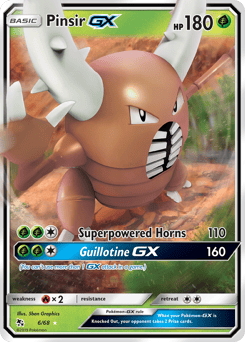 Pinsir-GX – Rare Holo GX – Hidden Fates