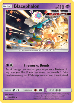 Blacephalon – Rare Holo – Cosmic Eclipse