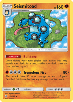 Seismitoad – Rare