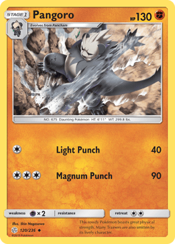 Pangoro – Uncommon – Cosmic Eclipse