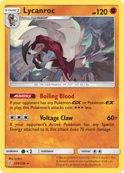 Lycanroc – Rare Holo – Cosmic Eclipse