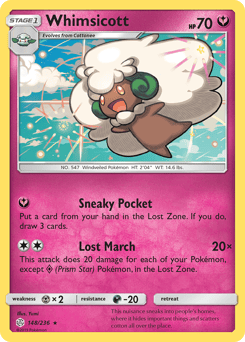 Whimsicott – Rare – Cosmic Eclipse