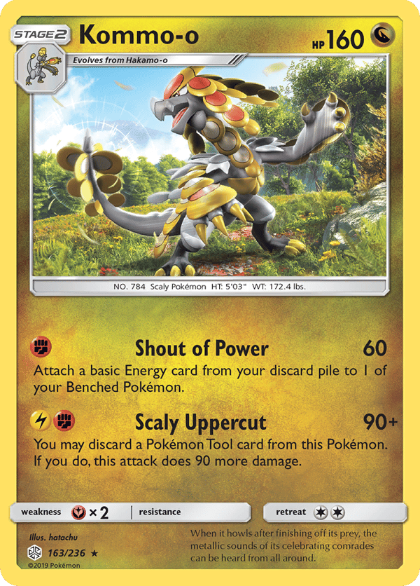 Kommo-o – Rare Holo – Cosmic Eclipse