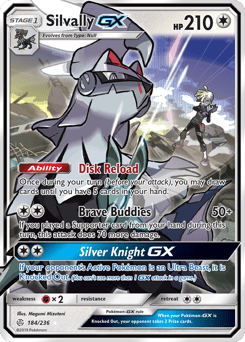 Silvally-GX – Rare Holo GX – Cosmic Eclipse
