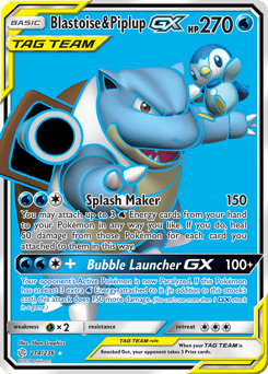 Blastoise & Piplup-GX – Rare Ultra