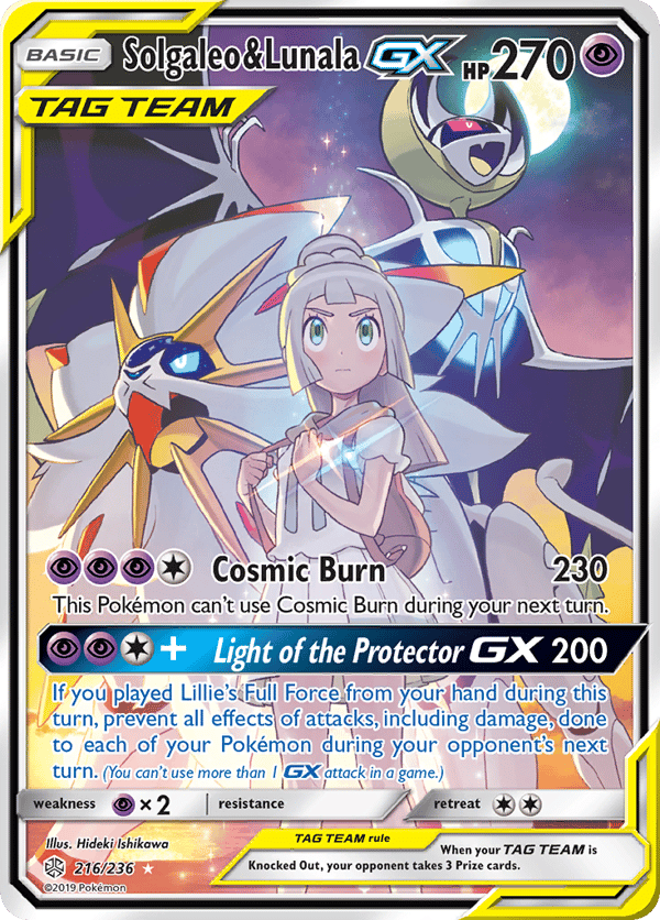 Solgaleo & Lunala-GX – Cosmic Eclipse