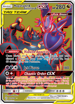 Naganadel & Guzzlord-GX – Rare Ultra