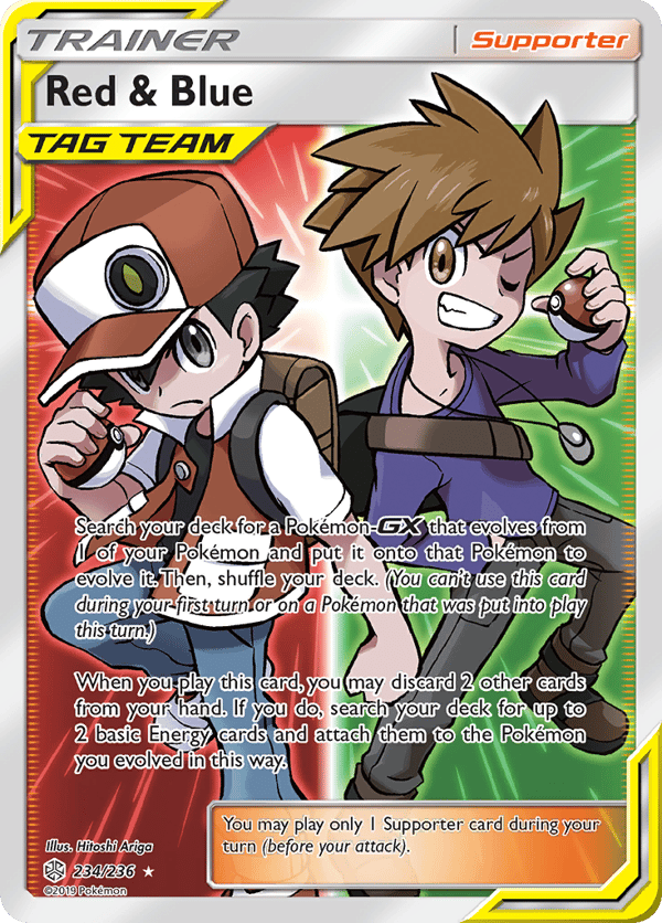 Red & Blue – Rare Ultra – Cosmic Eclipse