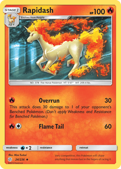 Rapidash – Uncommon – Cosmic Eclipse