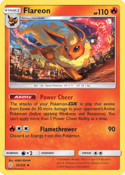 Flareon – Uncommon – Cosmic Eclipse