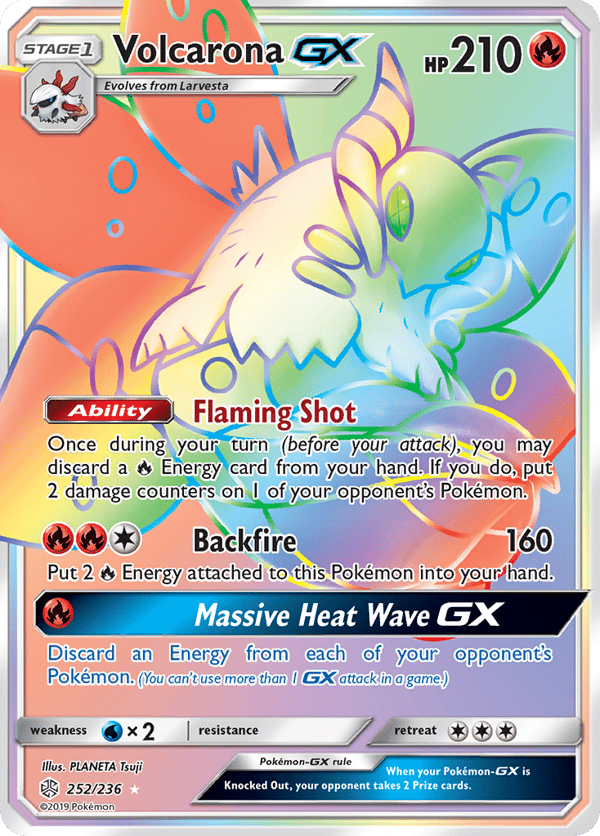 Volcarona-GX – Cosmic Eclipse