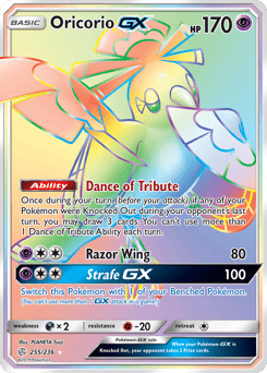 Oricorio-GX – Rare Rainbow