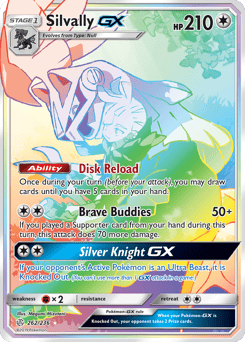 Silvally-GX – Rare Rainbow – Cosmic Eclipse