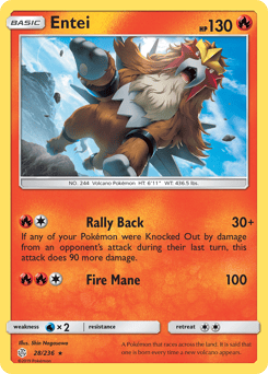 Entei – Rare