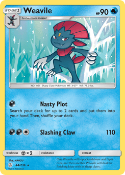 Weavile – Rare