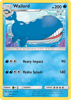 Wailord – Rare – Cosmic Eclipse