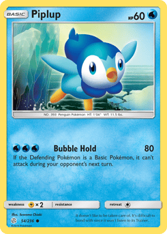 Piplup – Common – Cosmic Eclipse