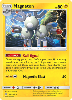 Magneton – Rare Holo – Cosmic Eclipse