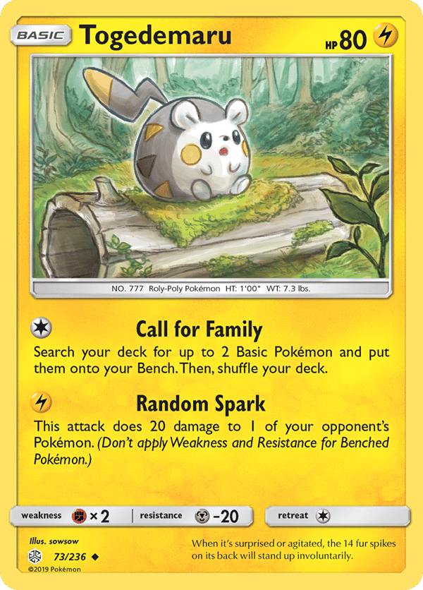 Togedemaru – Cosmic Eclipse