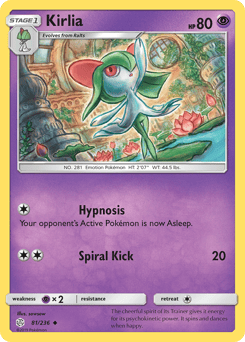Kirlia – Uncommon – Cosmic Eclipse