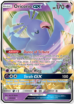 Oricorio-GX – Rare Holo GX