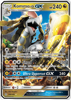 Kommo-o-GX – Rare Holo GX