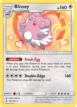 Blissey – Rare Holo