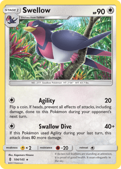 Swellow – Rare