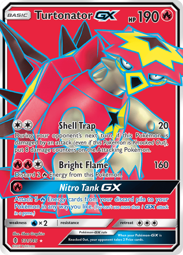 Turtonator-GX – Rare Ultra – Guardians Rising