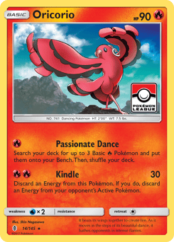 Oricorio – Rare