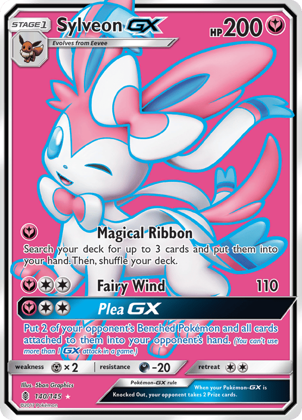Sylveon-GX – Rare Ultra – Guardians Rising