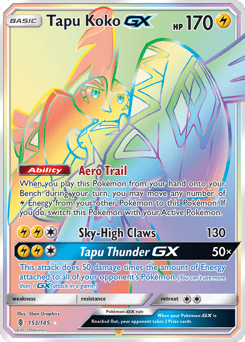 Tapu Koko-GX – Rare Rainbow