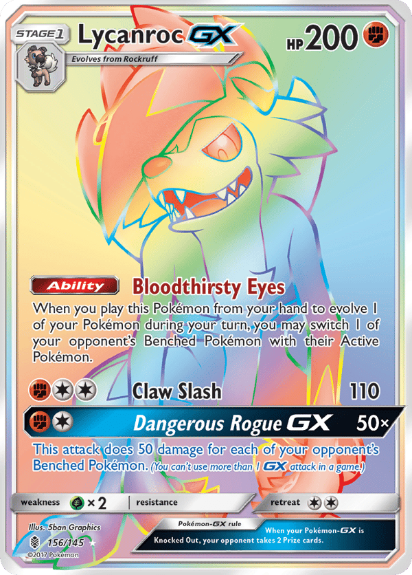 Lycanroc-GX – Guardians Rising