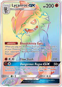 Lycanroc-GX – Rare Rainbow