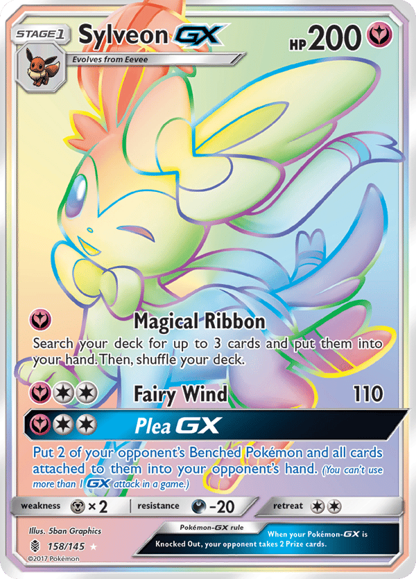 Sylveon-GX – Rare Rainbow – Guardians Rising