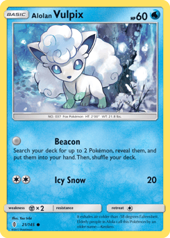 Alolan Vulpix – Common