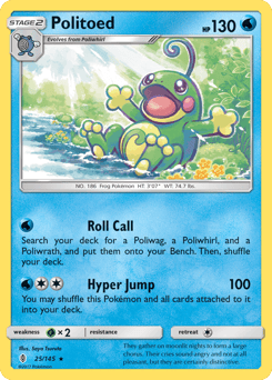 Politoed – Rare Holo