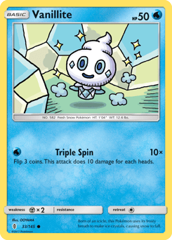 Vanillite – Common