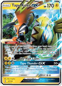 Tapu Koko-GX – Rare Holo GX