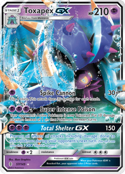 Toxapex-GX – Rare Holo GX