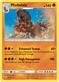 Mudsdale – Rare Holo