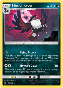 Honchkrow – Rare