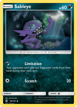 Sableye – Uncommon