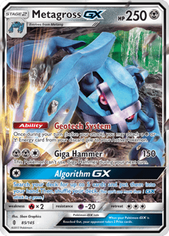Metagross-GX – Rare Holo GX