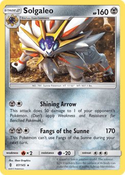 Solgaleo – Rare