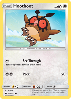 Hoothoot – Common