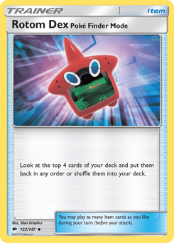 Rotom Dex Poké Finder Mode – Uncommon