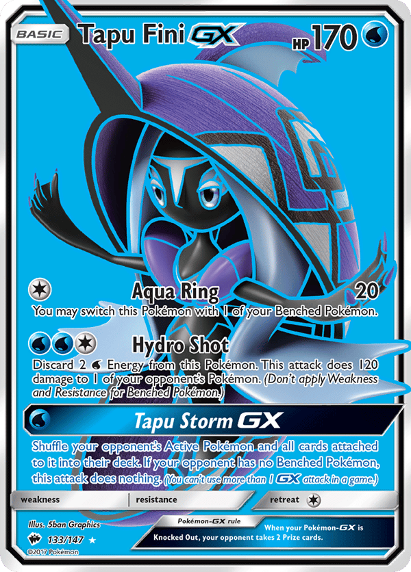 Tapu Fini-GX – Burning Shadows