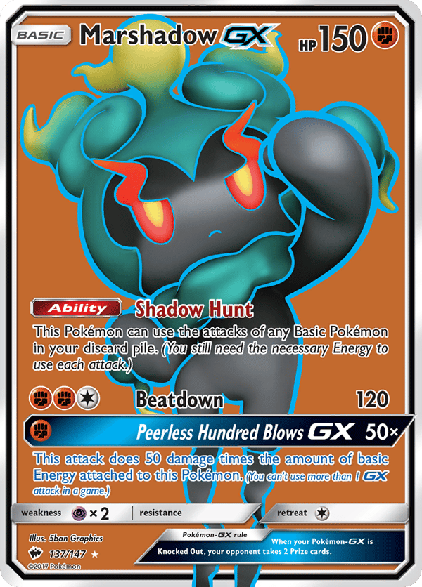 Marshadow-GX – Burning Shadows