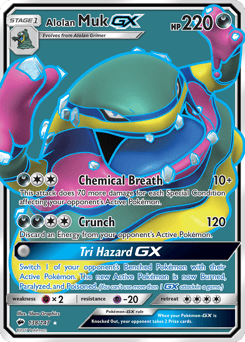 Alolan Muk-GX – Rare Ultra